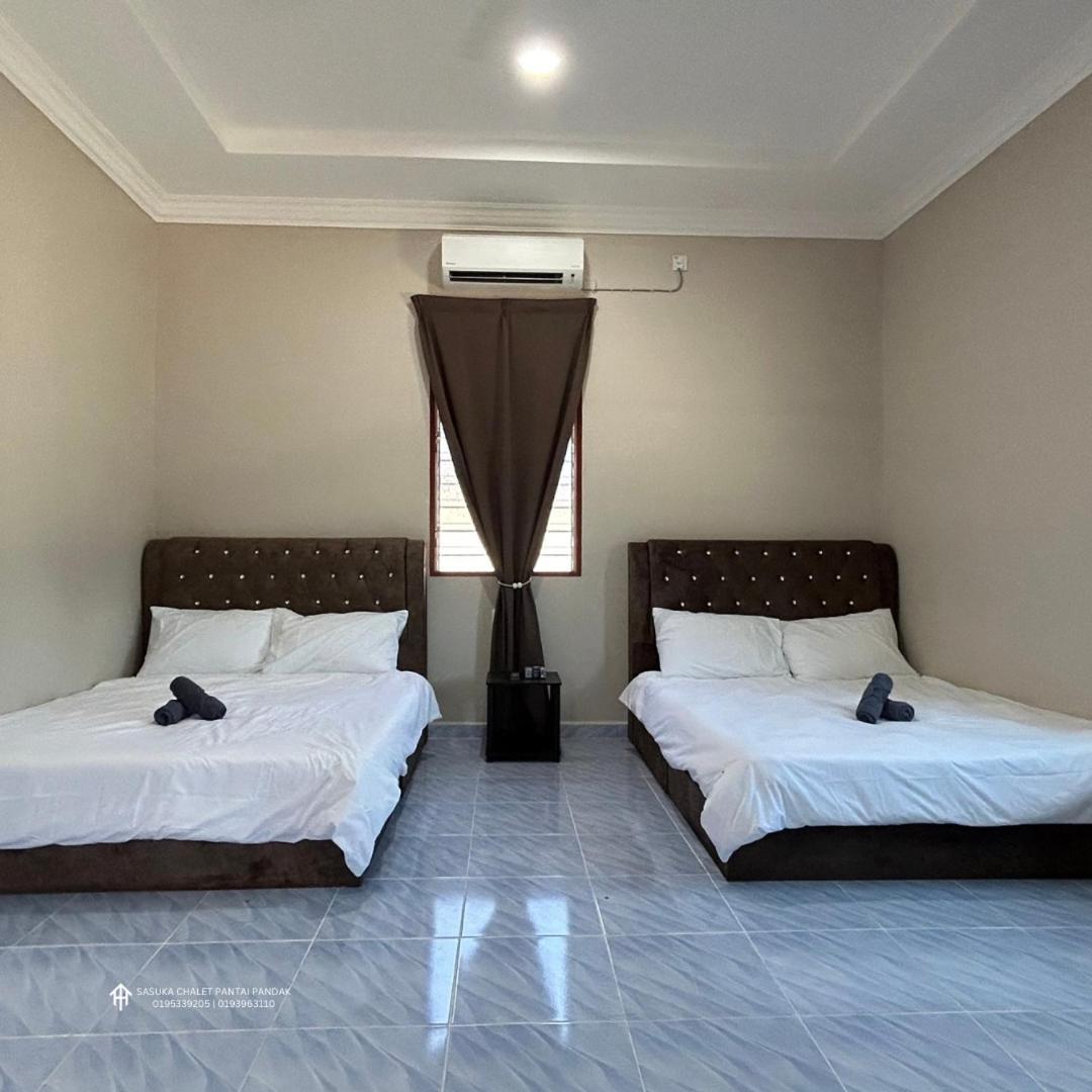 Sasuka Chalet Pantai Pandak Kuala Terengganu Luaran gambar
